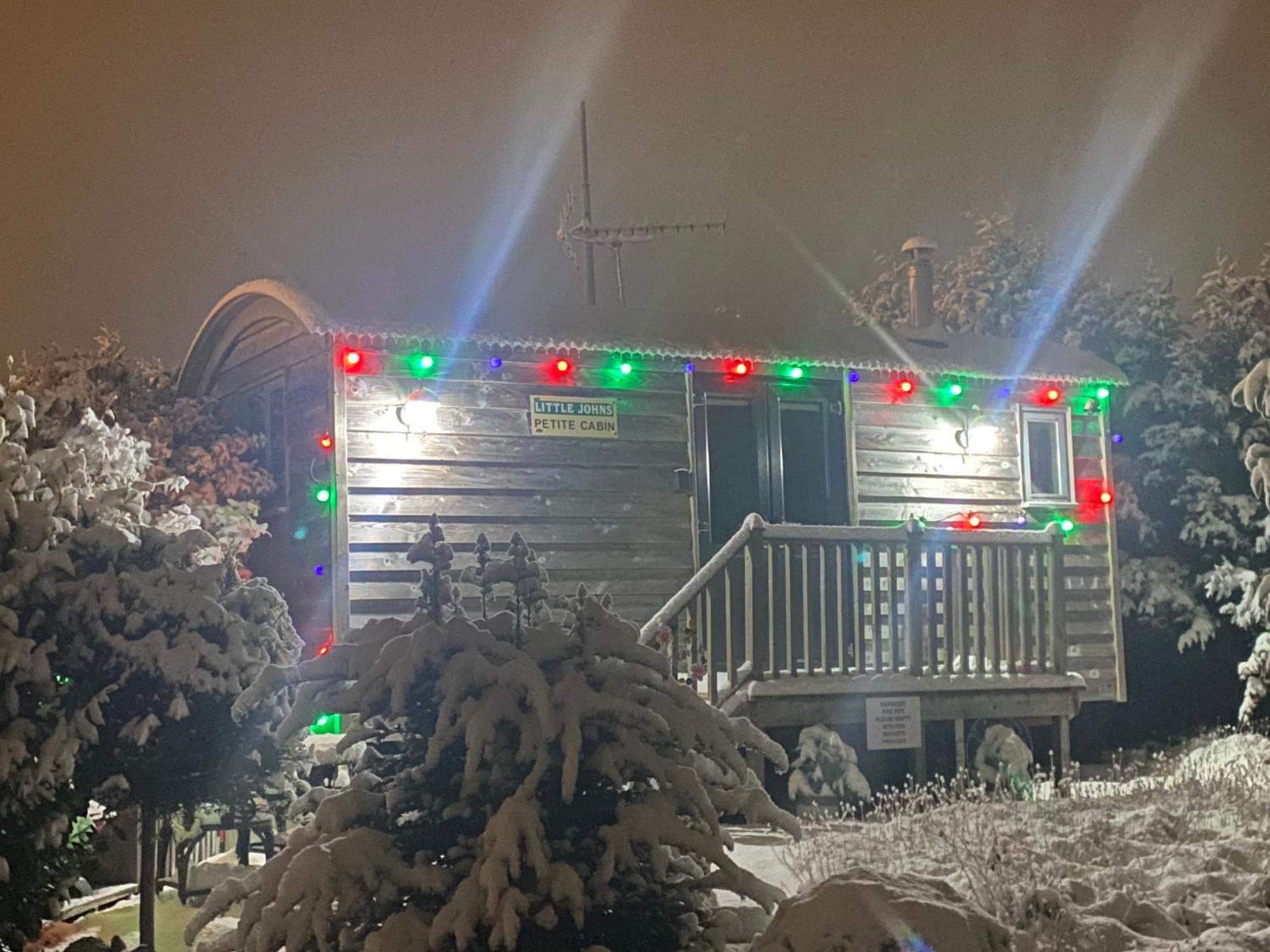The Little John Petite Cosy Log Cabin - Sleeps 2, Great For Romantic Breaks, Couples, Single Guests, Near Sherwood Forest At Fairview Farm, Nottingham Set In 88 Acres Blidworth ภายนอก รูปภาพ