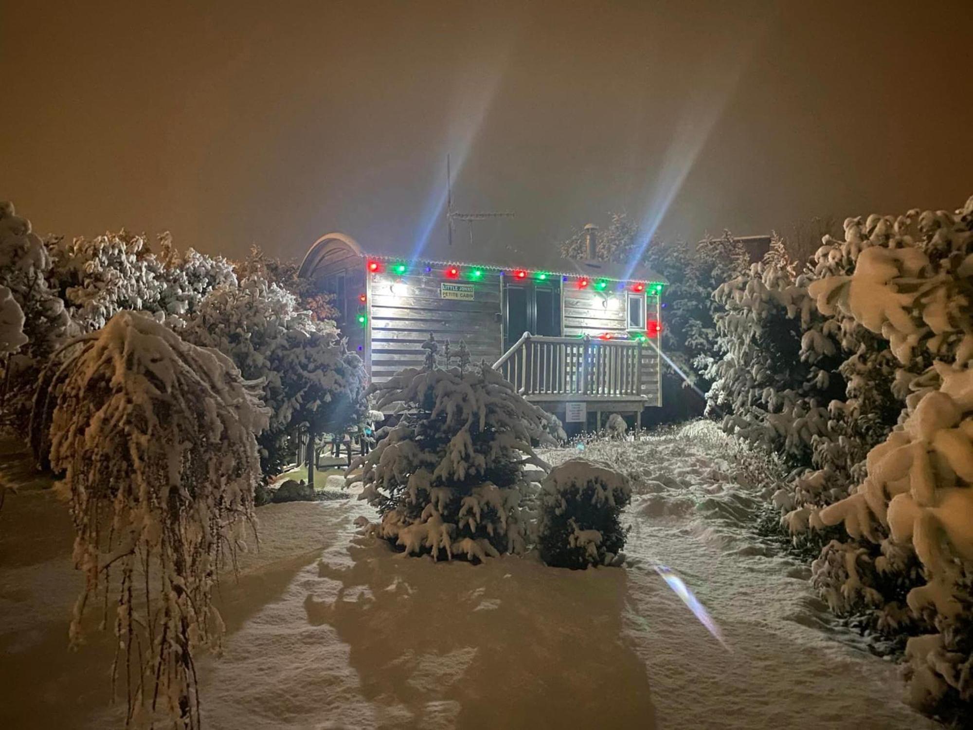 The Little John Petite Cosy Log Cabin - Sleeps 2, Great For Romantic Breaks, Couples, Single Guests, Near Sherwood Forest At Fairview Farm, Nottingham Set In 88 Acres Blidworth ภายนอก รูปภาพ
